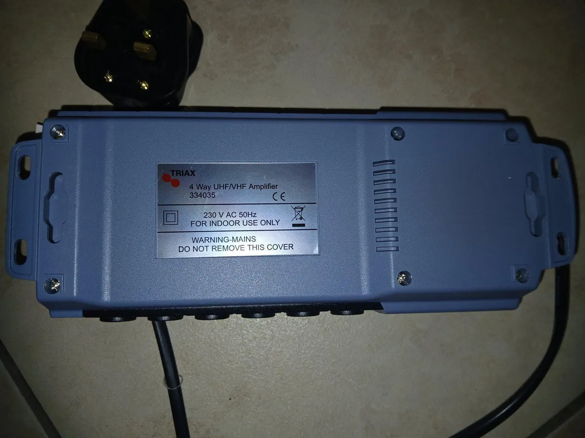 Wolsey 4 way TV amplifier - Image 2