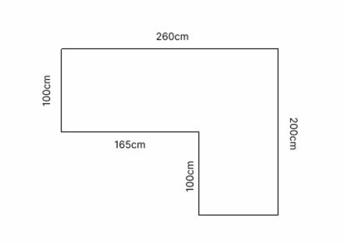 L Shaped Couch/Sofa For Sale - Image 4