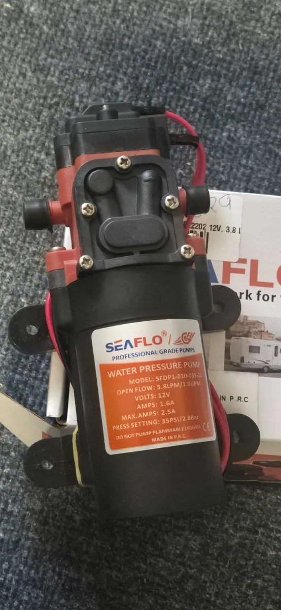 Pump for caravans campers - Image 1