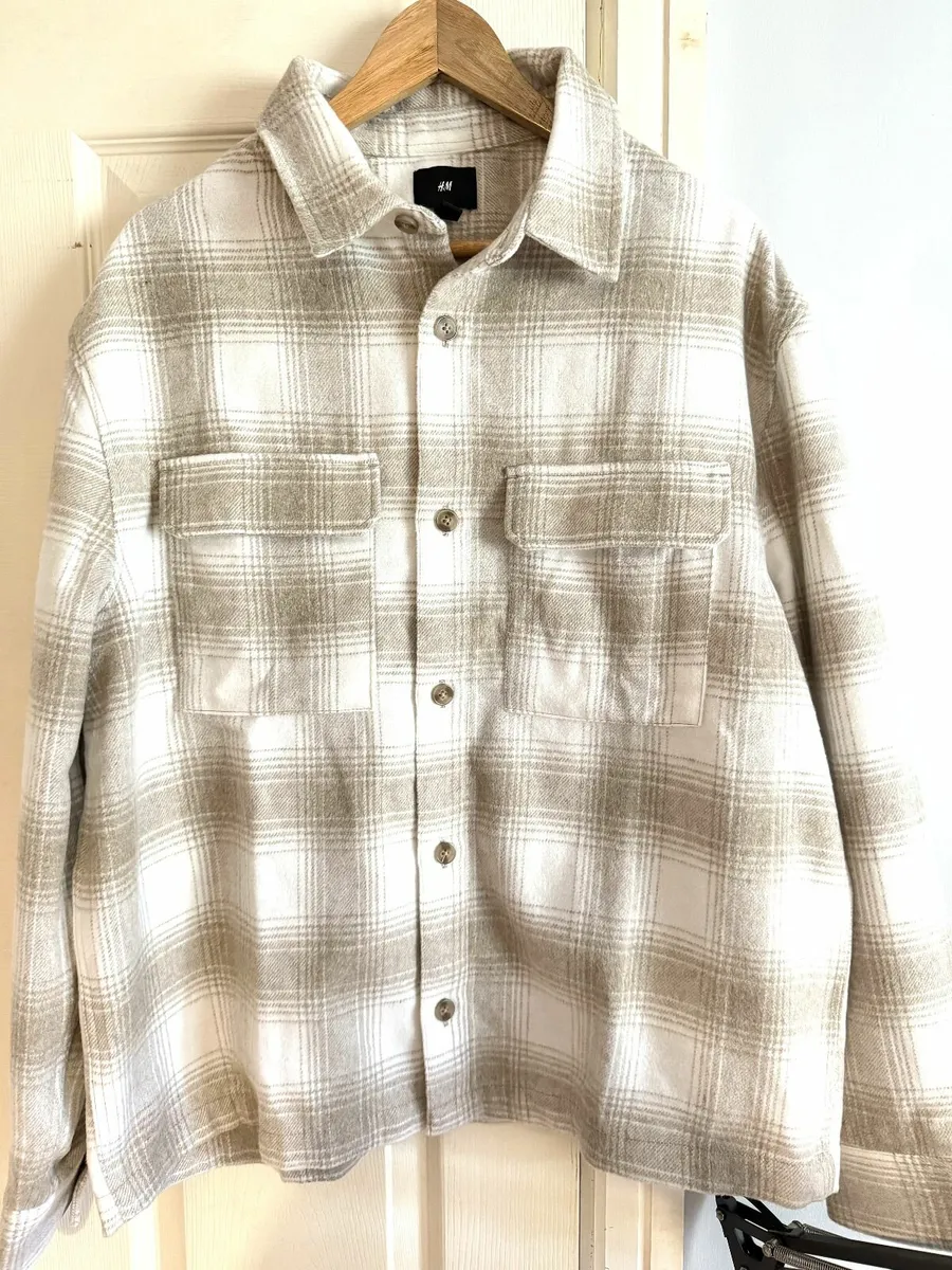 New H&M Flannel Overshirt - Image 1
