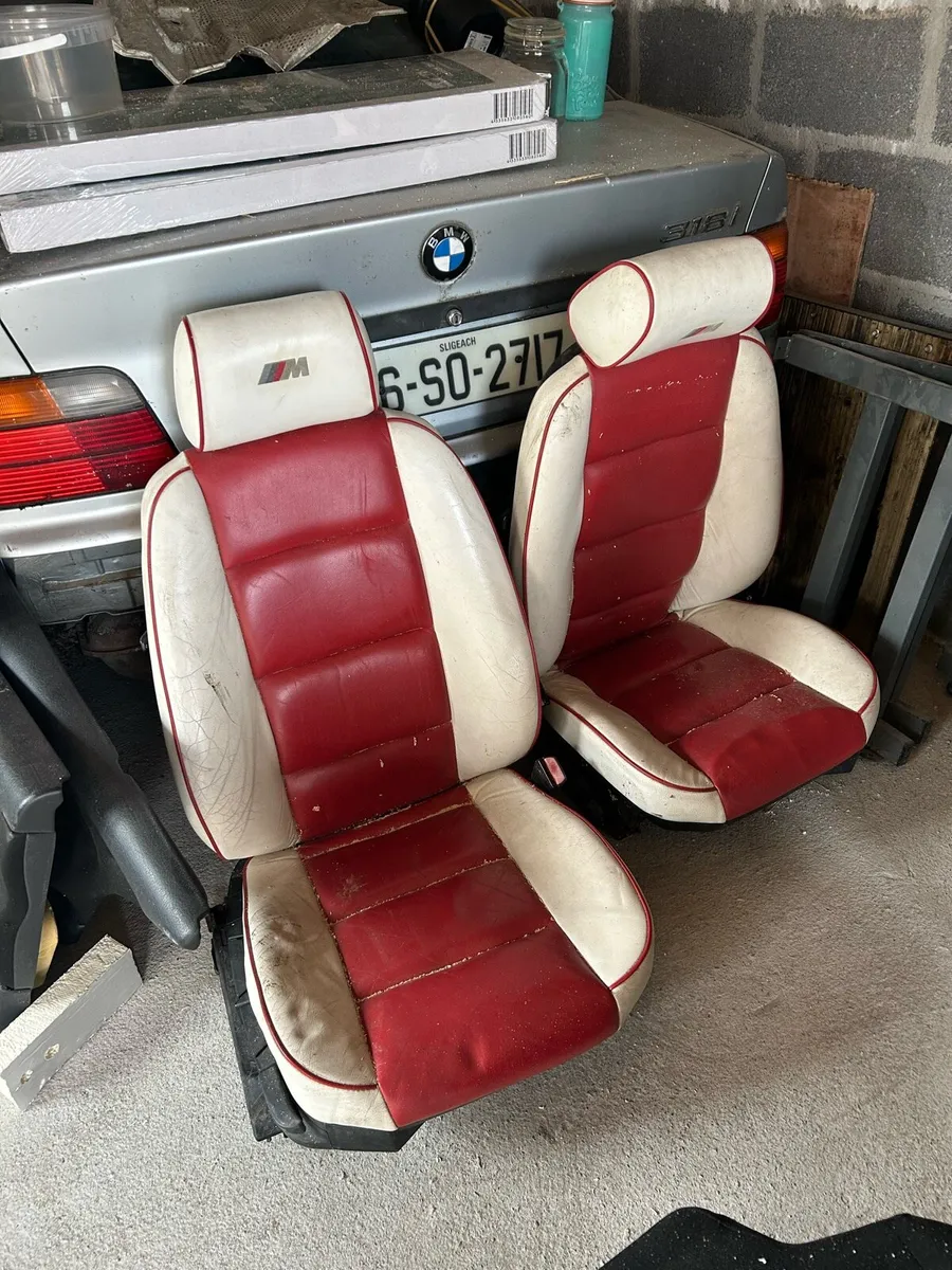 E36 coupe leather seats - Image 1