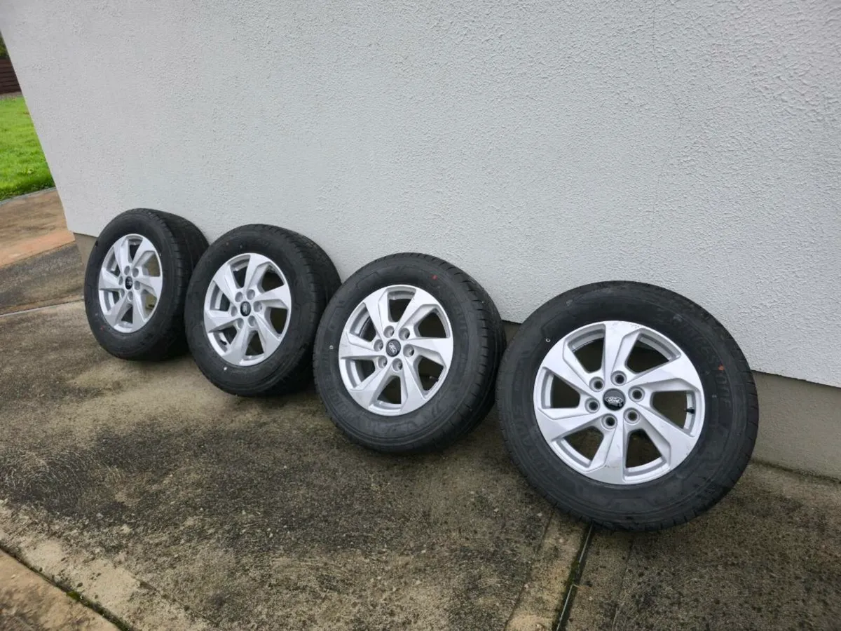 Transit Custom 2025 Brand New Alloy with Bridgesto - Image 1