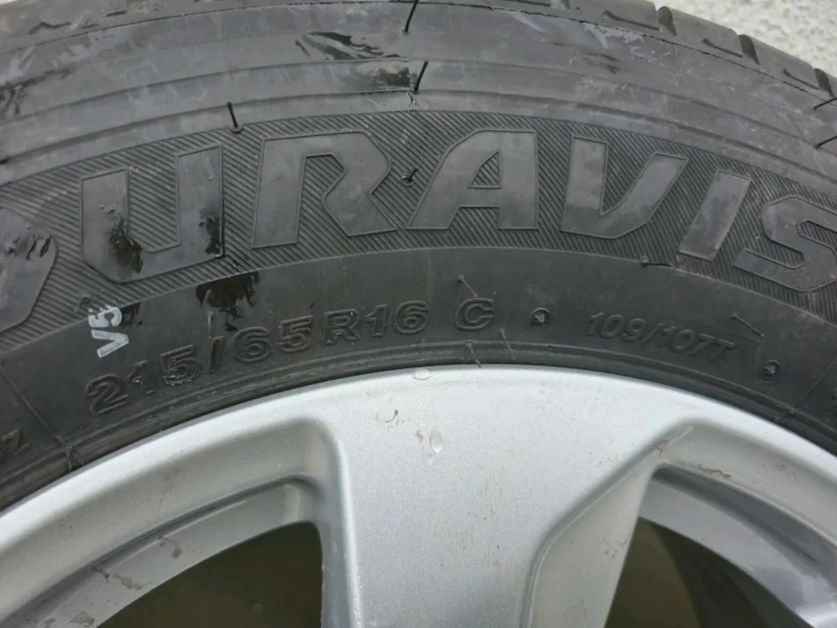 Transit Custom 2025 Brand New Alloy with Bridgesto - Image 2