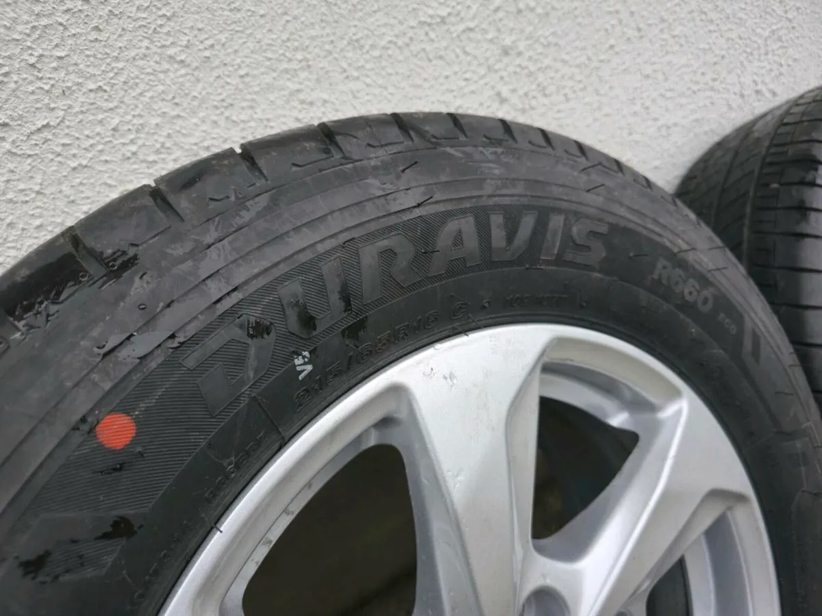 Transit Custom 2025 Brand New Alloy with Bridgesto - Image 4