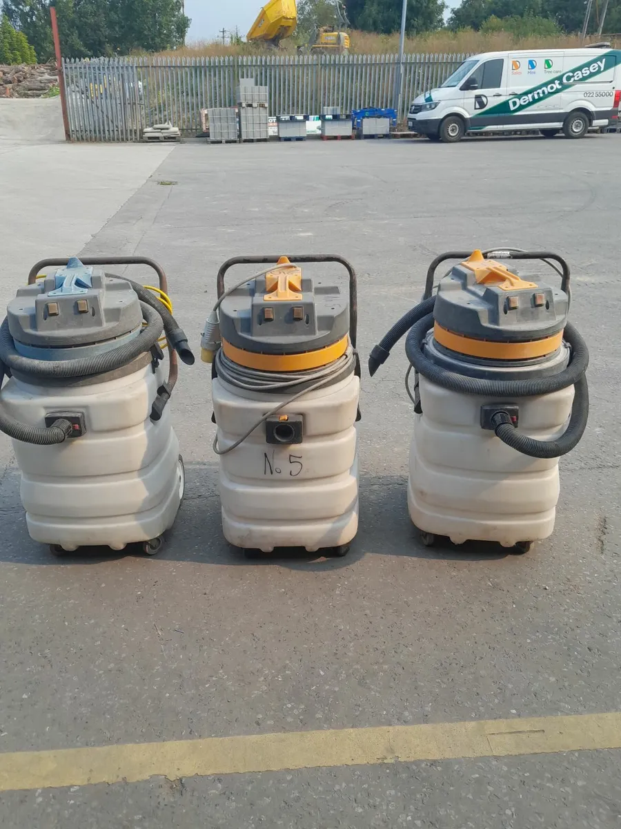 Selection of Industrial Vaccums