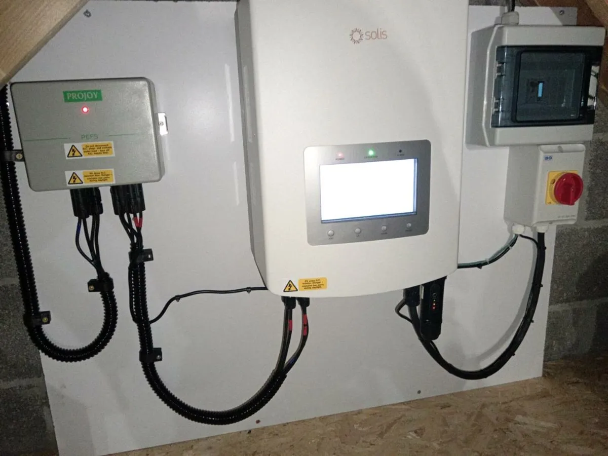 Brand new solis 5kw hybrid DIY kit 5kwh battery - Image 2