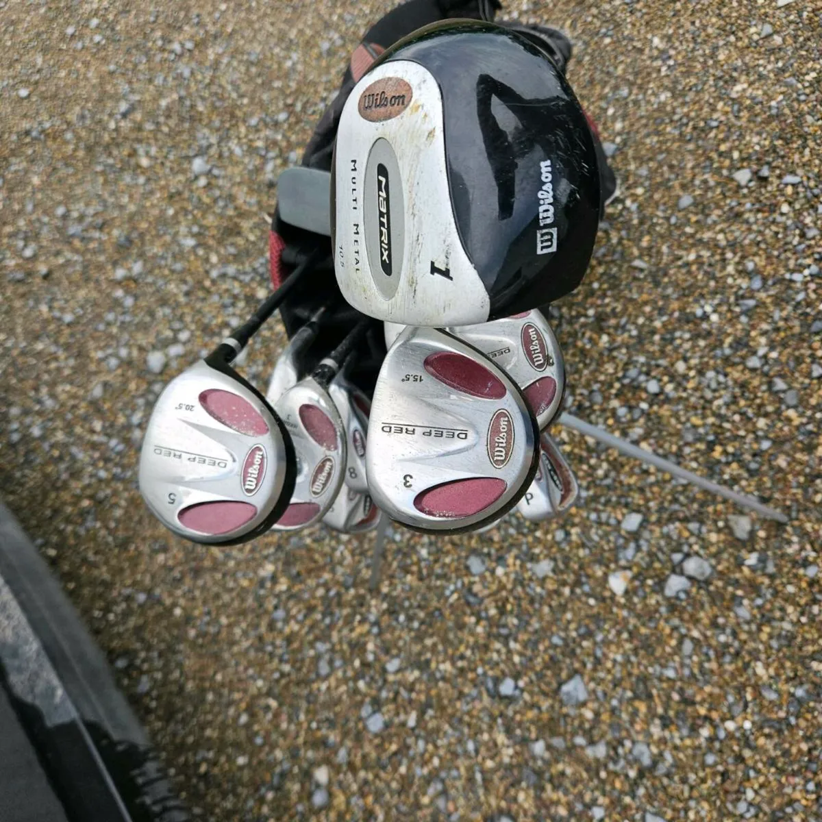Wilson deep red golf clubs - Image 2