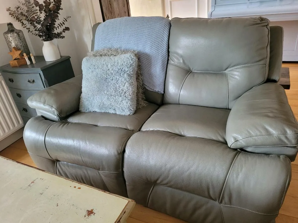 Leather couches - Image 1