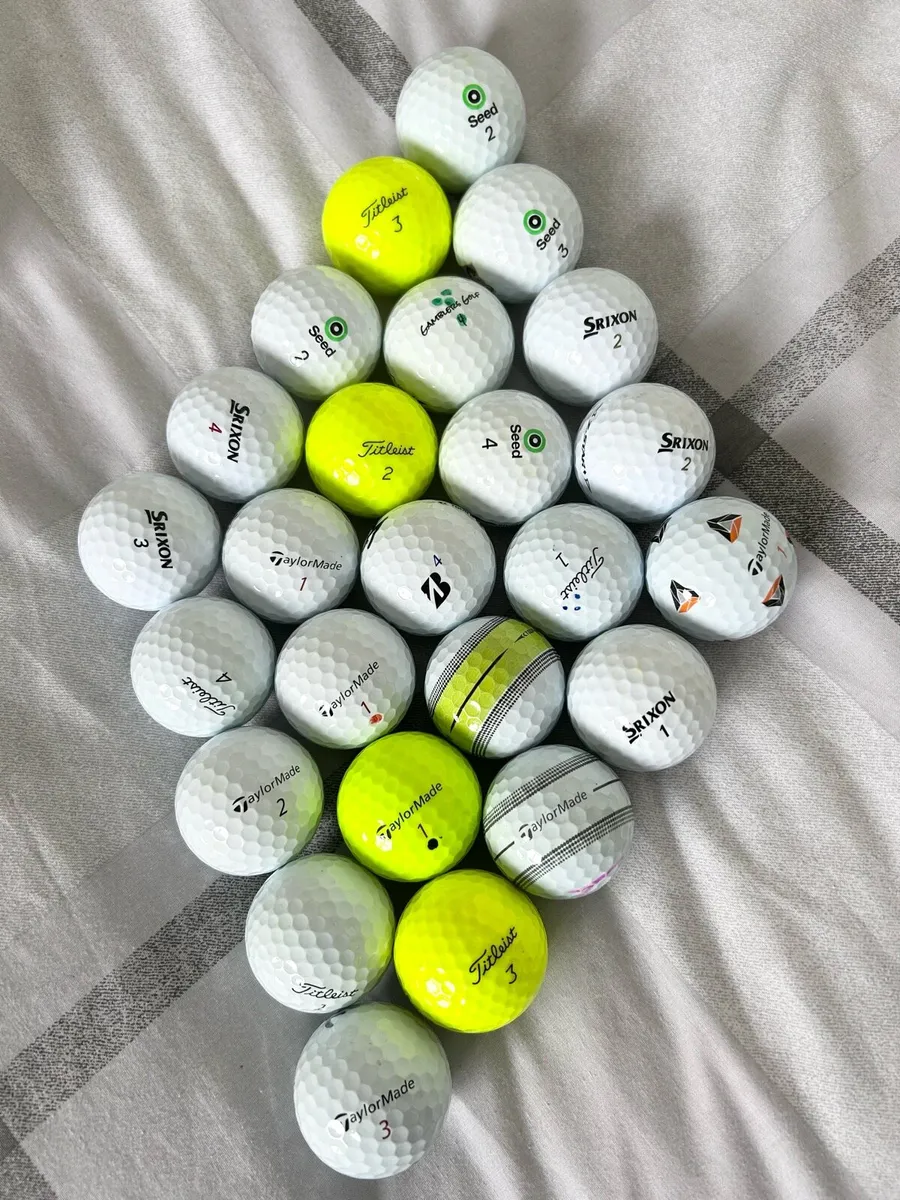 25 As New Performance Golf Balls