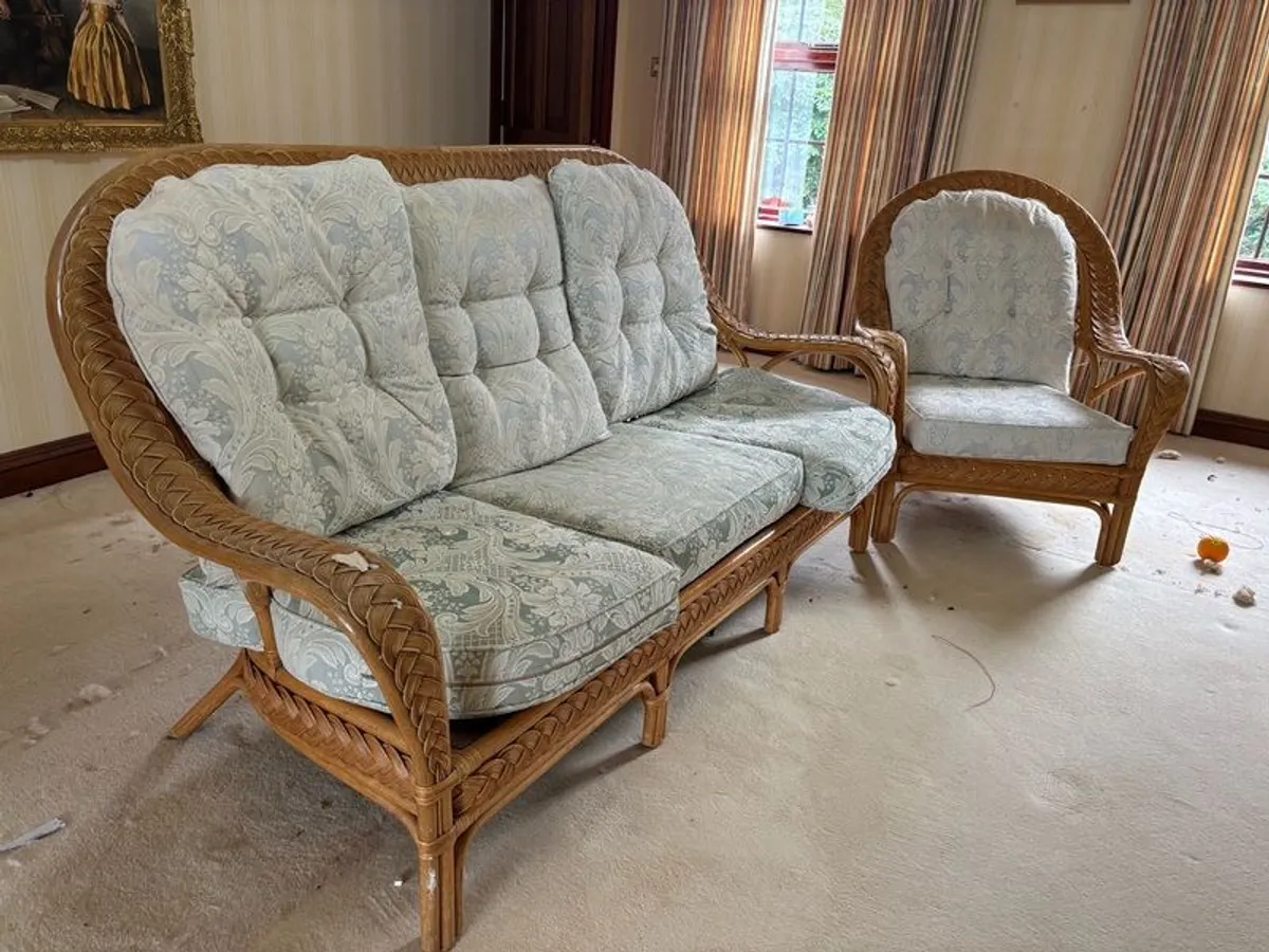 3 seater  and armchair