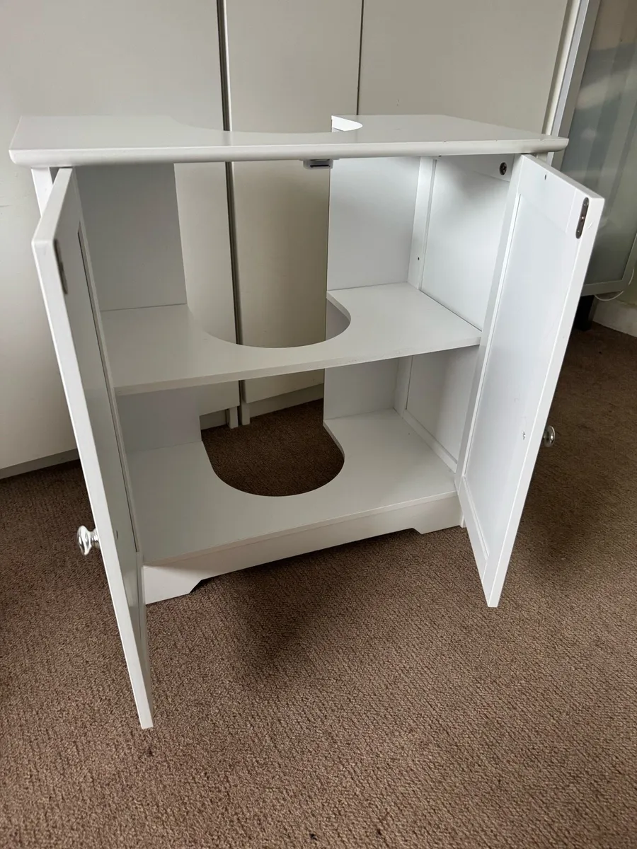 Under sink bathroom storage cabinet - Image 4