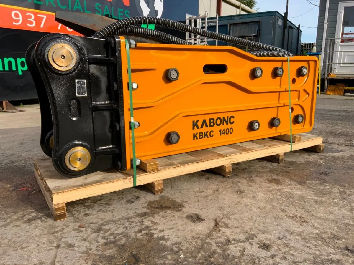 UNUSED KABONC 1400 BREAKER...80mm PINS......2559. - Image 4
