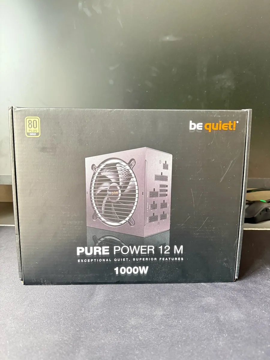 BeQuiet Pure Power 12m 1000w, Computer PSU - Image 1