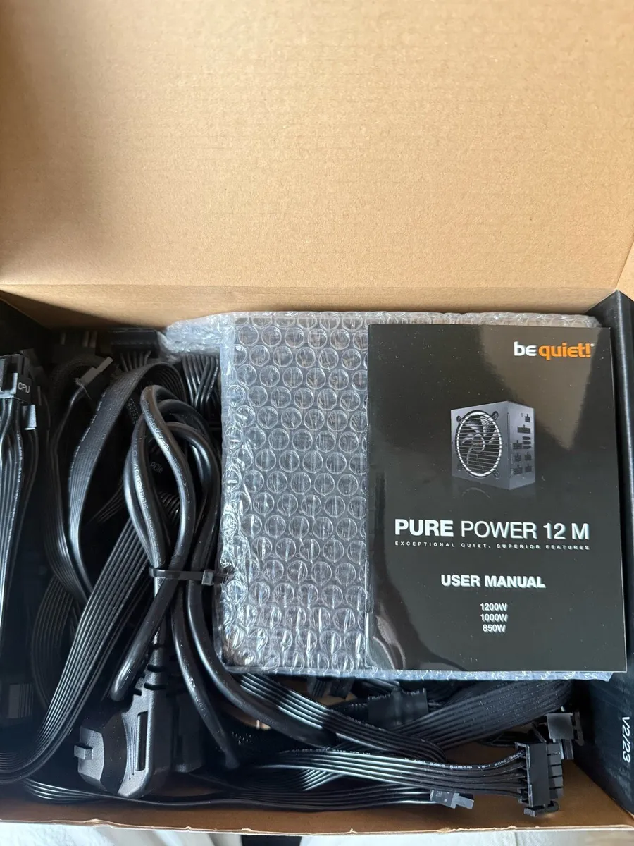 BeQuiet Pure Power 12m 1000w, Computer PSU - Image 2