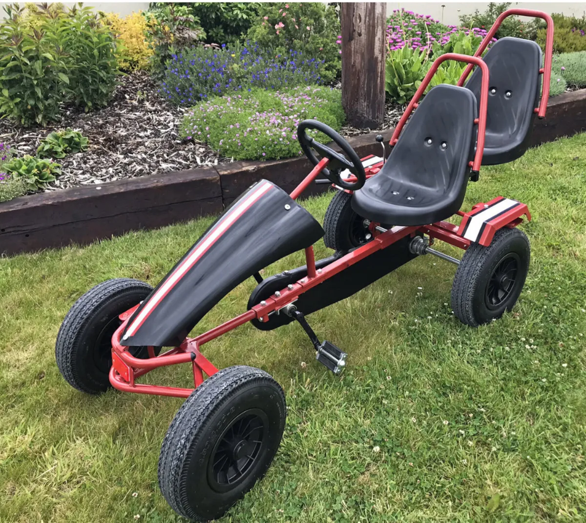 Free Delivery on all New Double Go Karts - Image 1