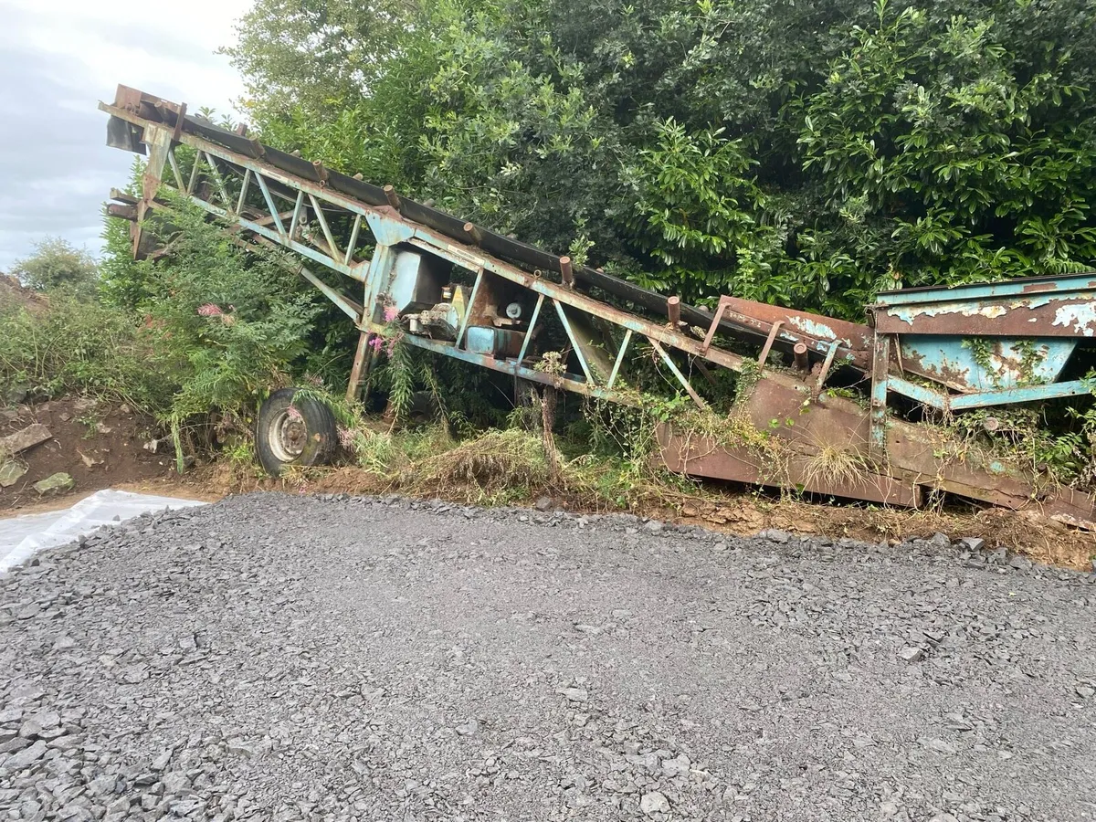 Power screen conveyor