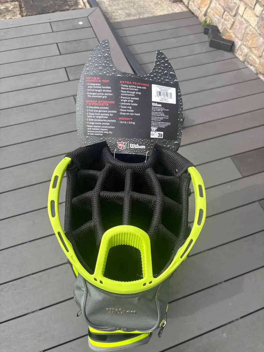 Wilson 14 way cart bag - Image 2
