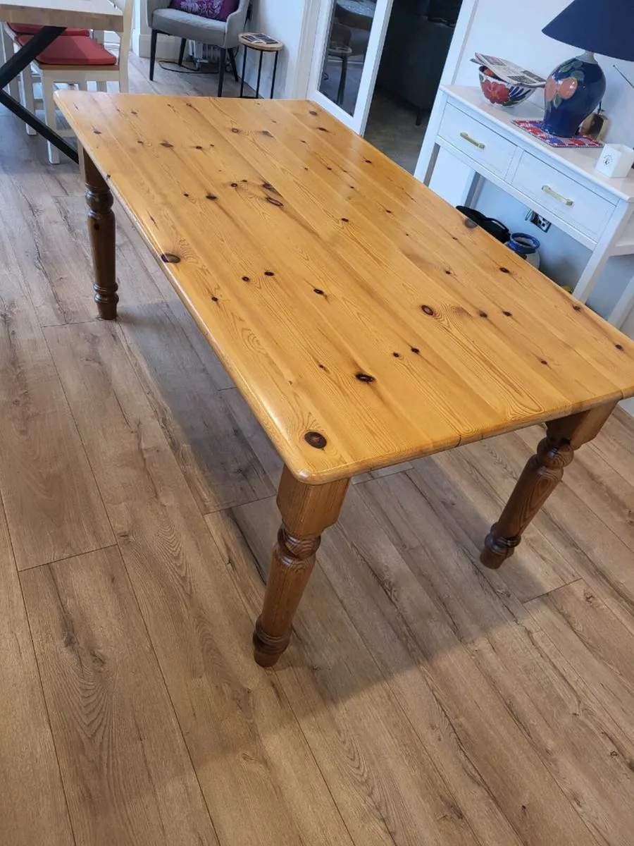 Country Pine Table - Image 1
