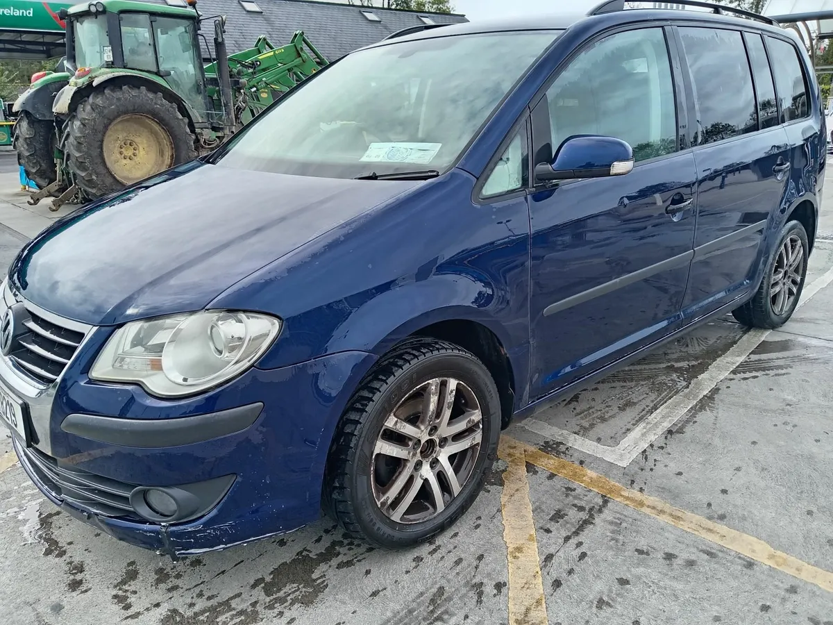 08 VW TOURAN SEVEN SEATER 1.6 NEW NCT 05/26!! - Image 2