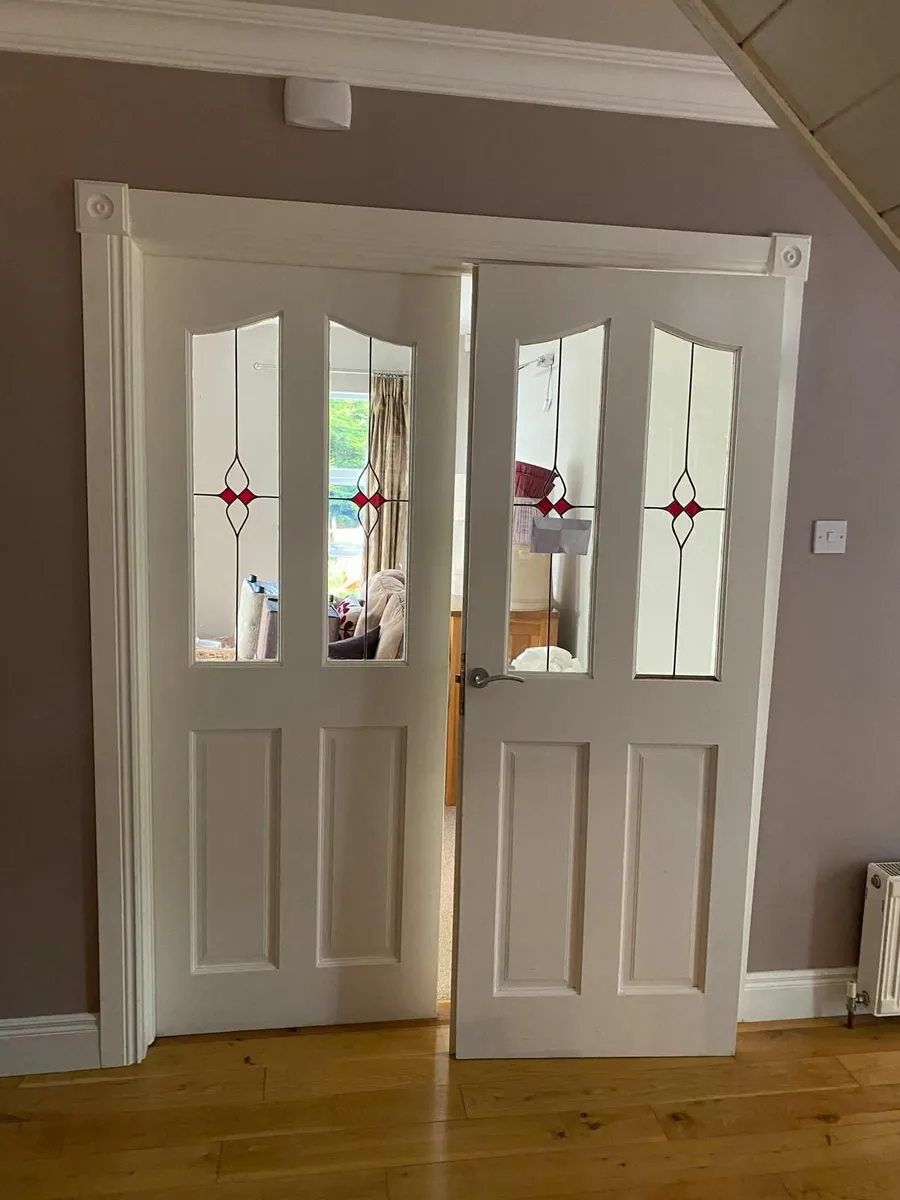 Double internal doors (2 sets)