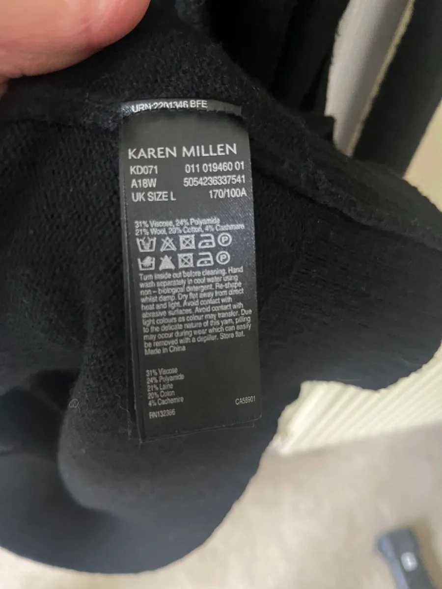 Designer Karen Millen long jumper - Image 2