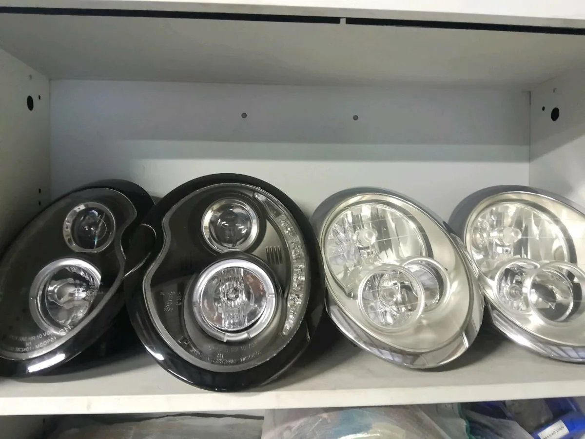 MINI R53 HEAD LIGHTS DRL LED - Image 2