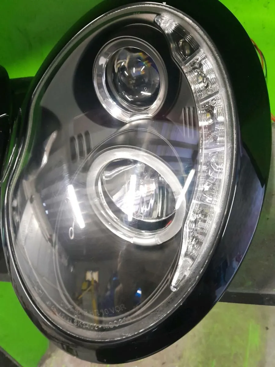 MINI R53 HEAD LIGHTS DRL LED - Image 4