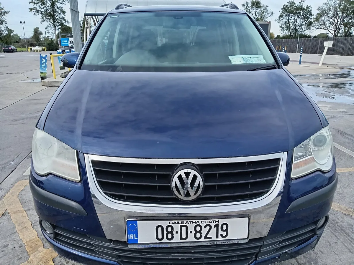 08 VW TOURAN SEVEN SEATER 1.6 NEW NCT 05/26!! - Image 3