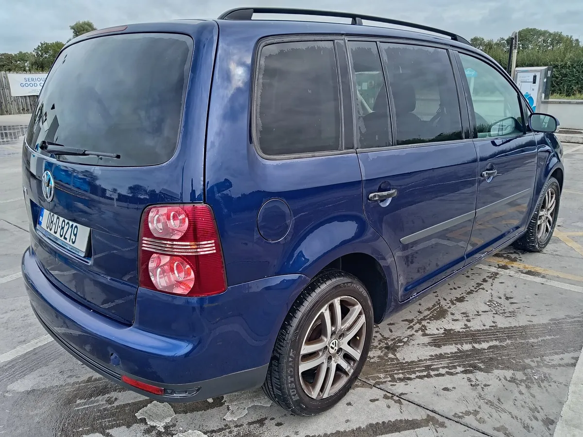 08 VW TOURAN SEVEN SEATER 1.6 NEW NCT 05/26!! - Image 4