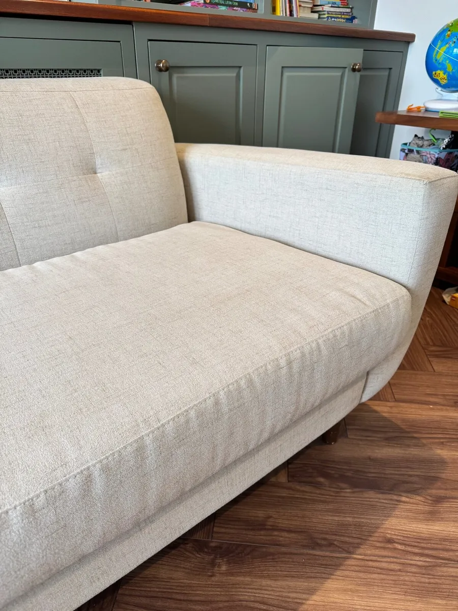 MCM 3-Seater Sofa – Excellent Condition – Beige - Image 3
