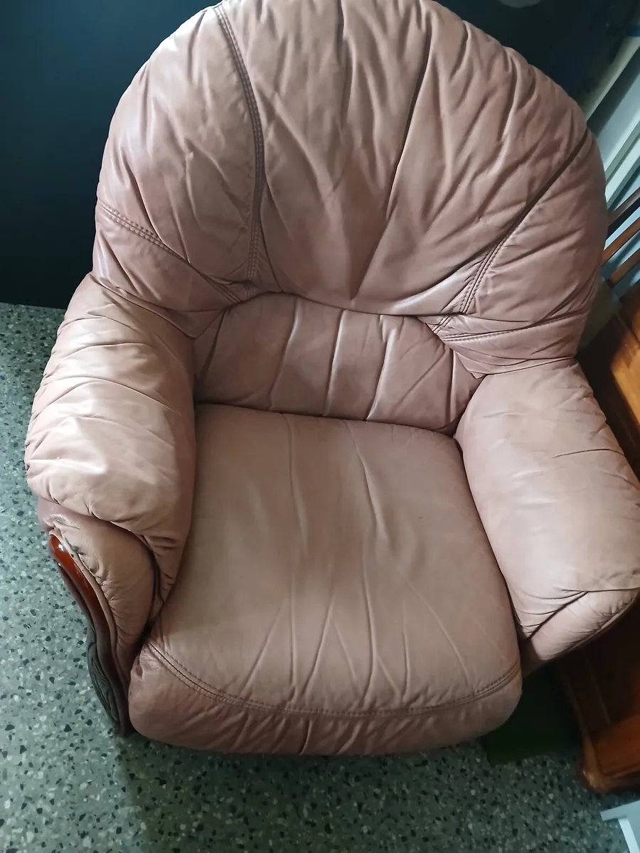 Armchair  leather