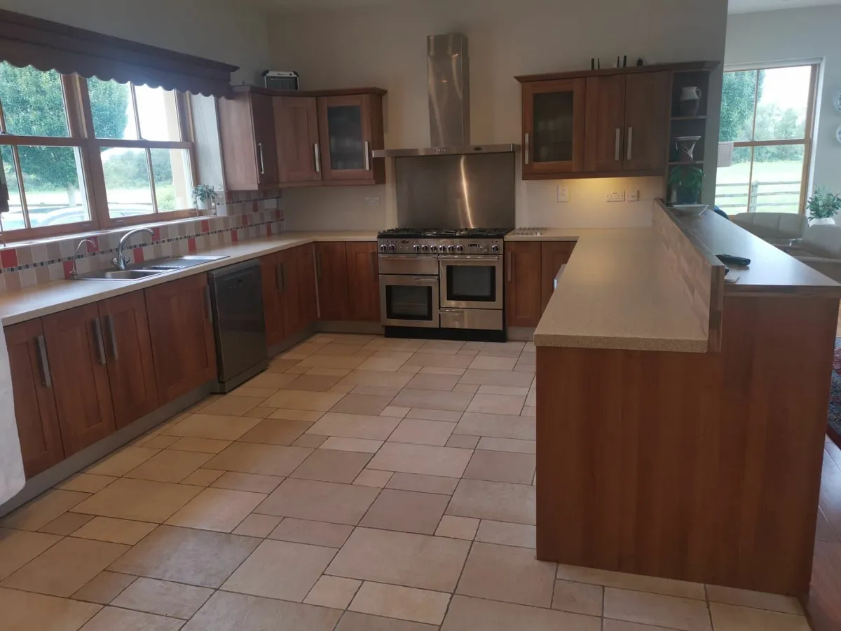 Complete Kitchen + Utility Rm Cupboards & Worktops - Image 1