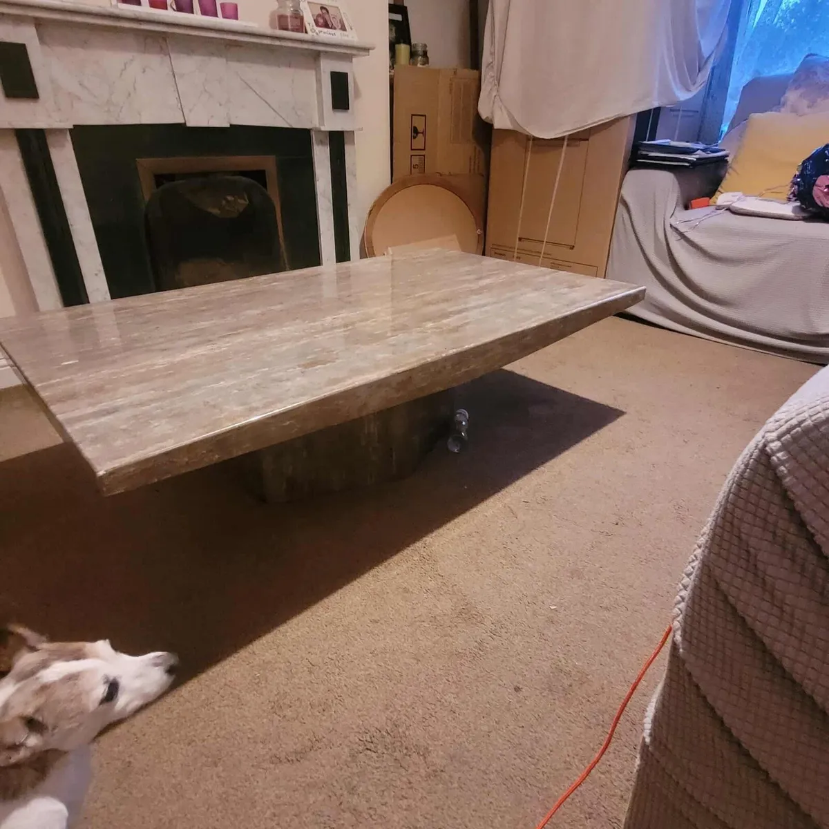 Marble coffee table - Image 1