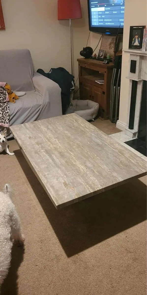 Marble coffee table - Image 2