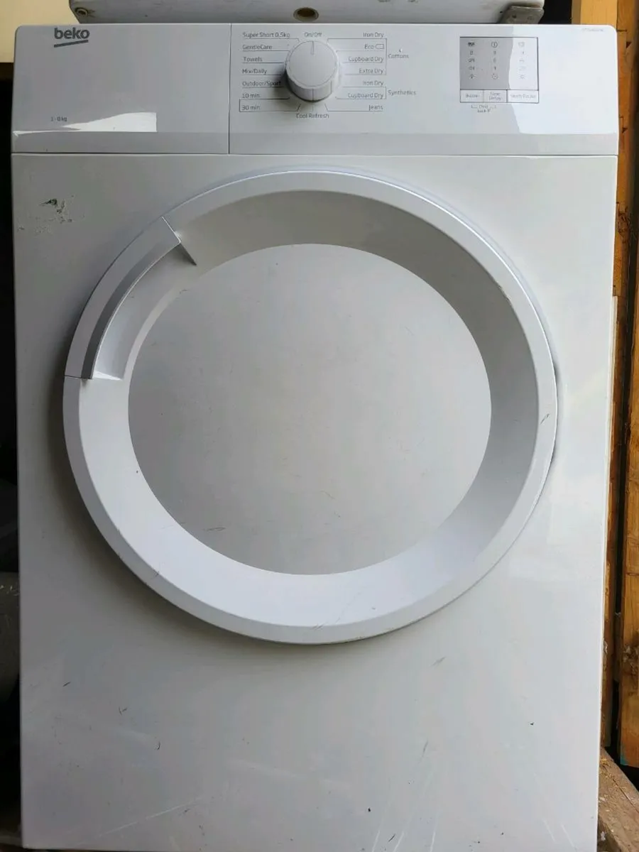 Tumble dryer vented