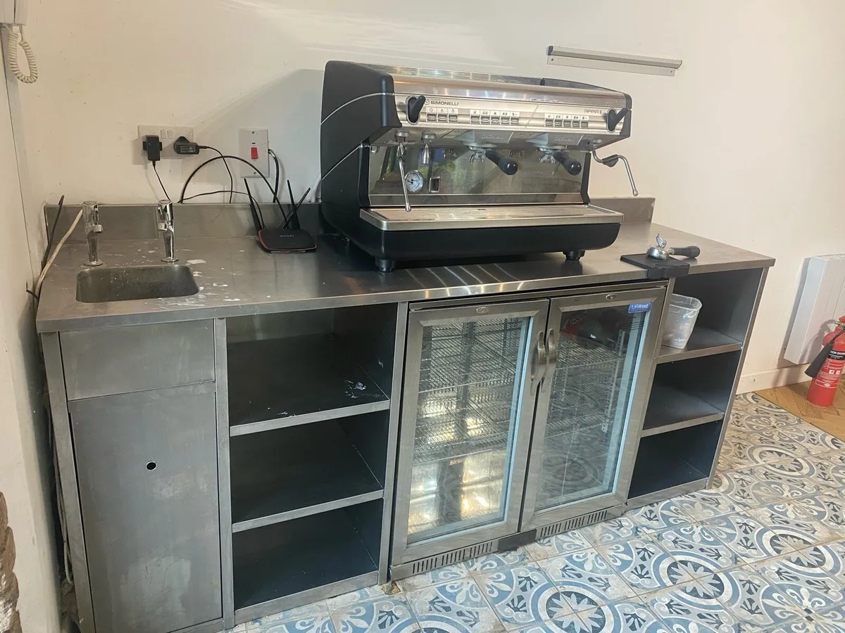 Coffee machine & stainless steel unit - Image 4