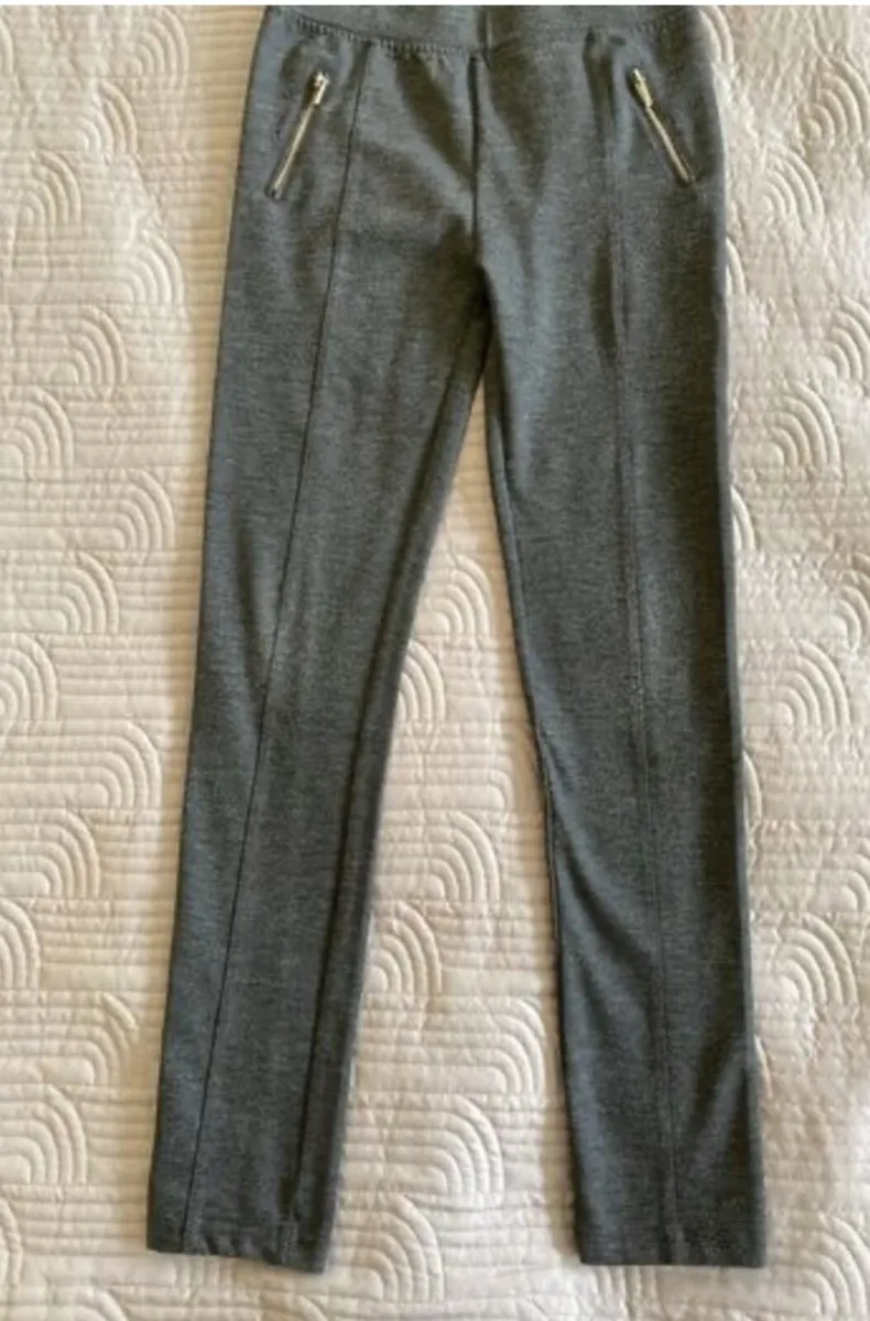 Grey Leggings Age 11-12 years - Image 1