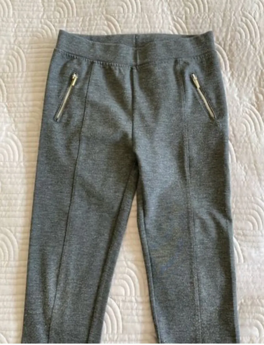 Grey Leggings Age 11-12 years - Image 3