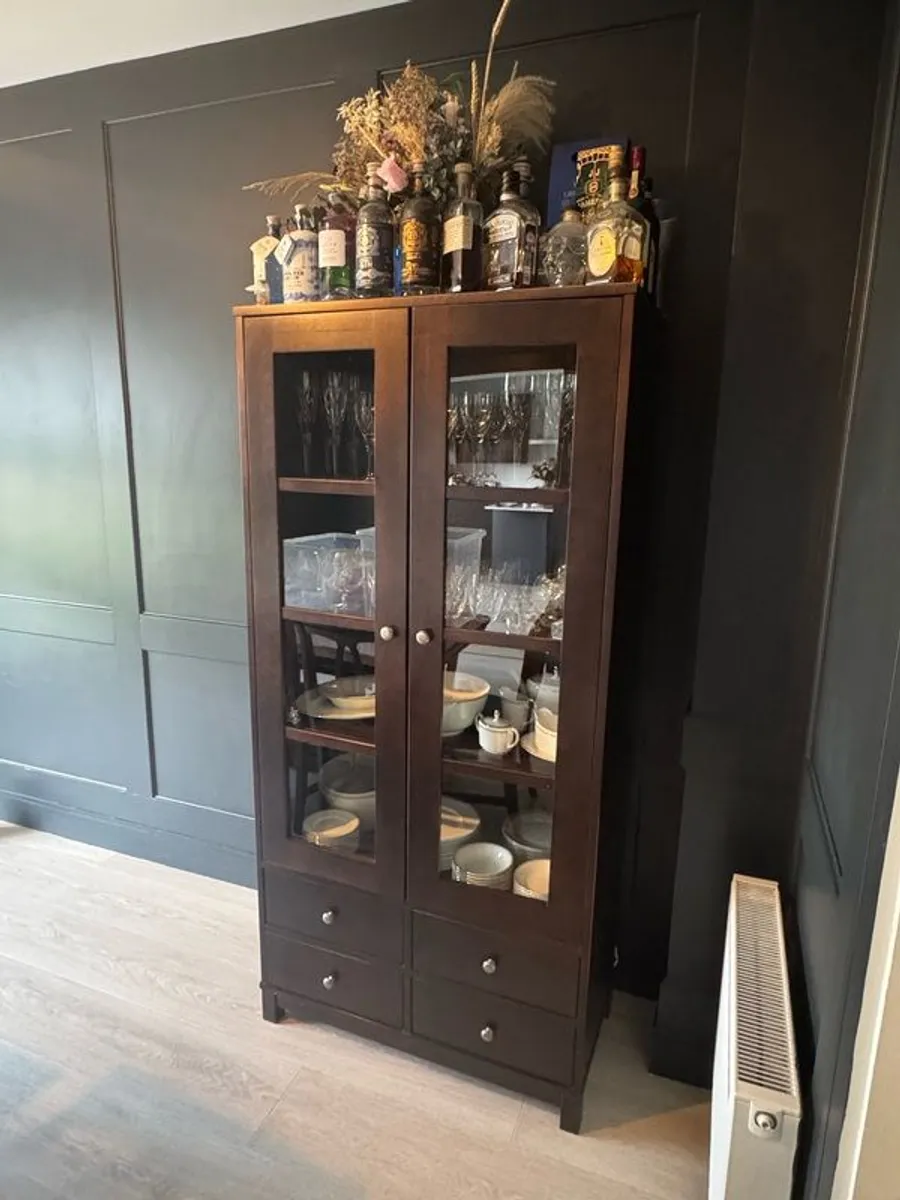 Dark Wood Cabinet - Image 1