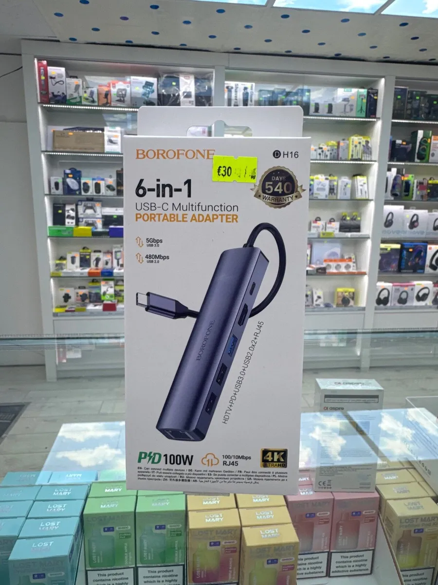 6 in 1 Multifunction Adapter