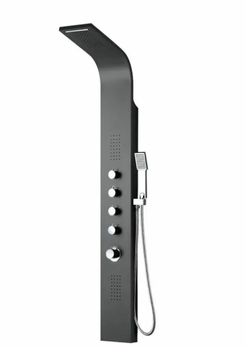 LAST ONE LEFT - BLACK MONSOON SHOWER TOWER - Image 2