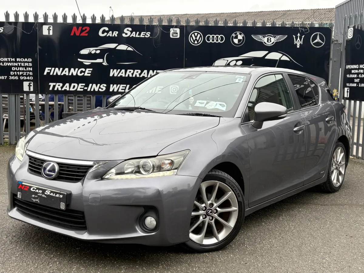 131 Lexus CT200h, LOW MILES, NEW NCT - Image 1
