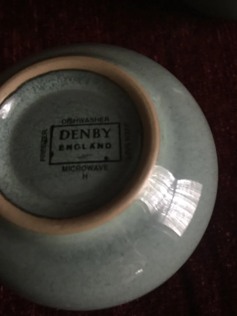 Denby  regency tea/coffee cups and saucers. - Image 4