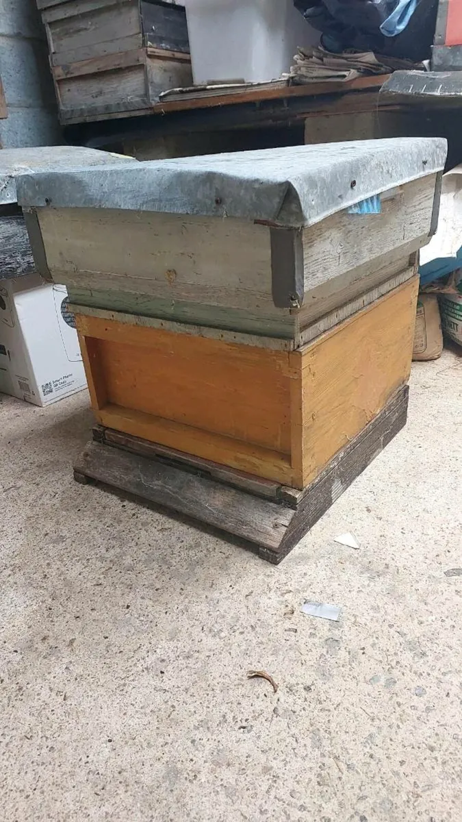 Beehives (red deal, handmade) - Image 1