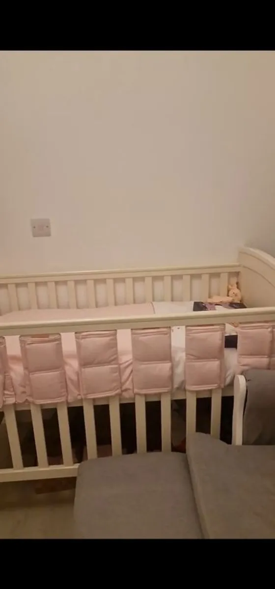 Full White Mamas and Papas Baby Nursery Set - Image 2