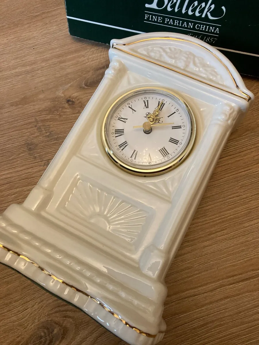 Belleek China clock - Image 2