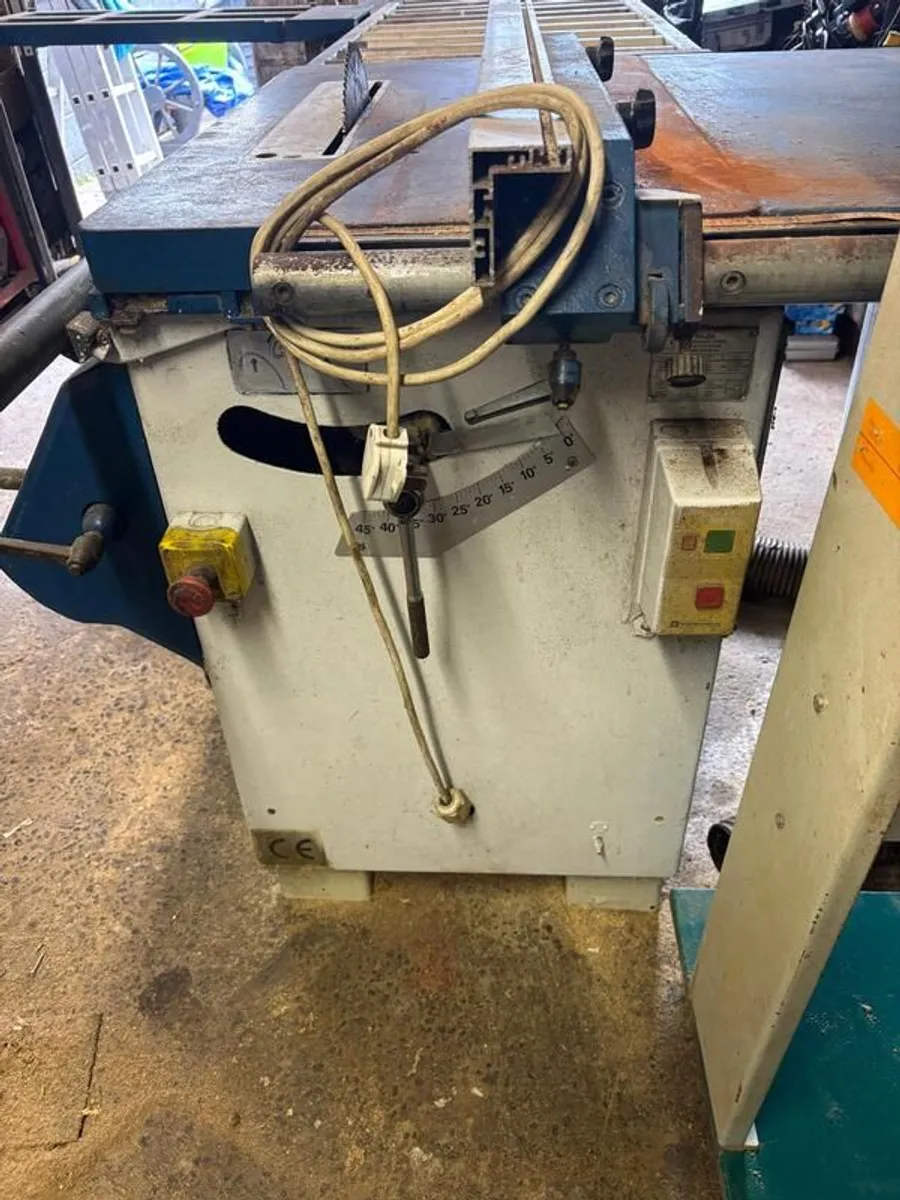 Rojek PK300 Industrial Bench Saw with Dust Bag - Image 2