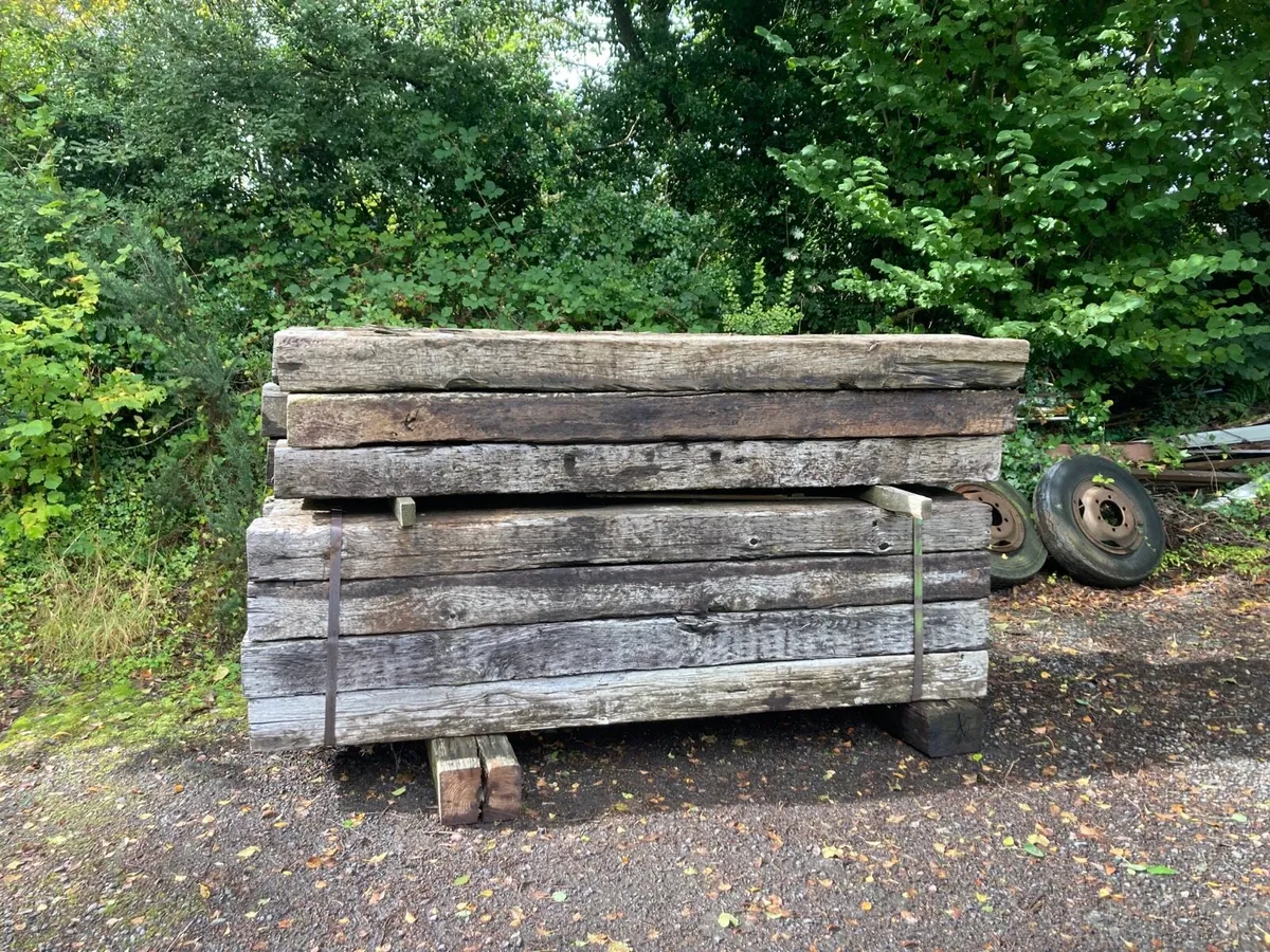 Reclaimed Railway Sleepers - Image 2