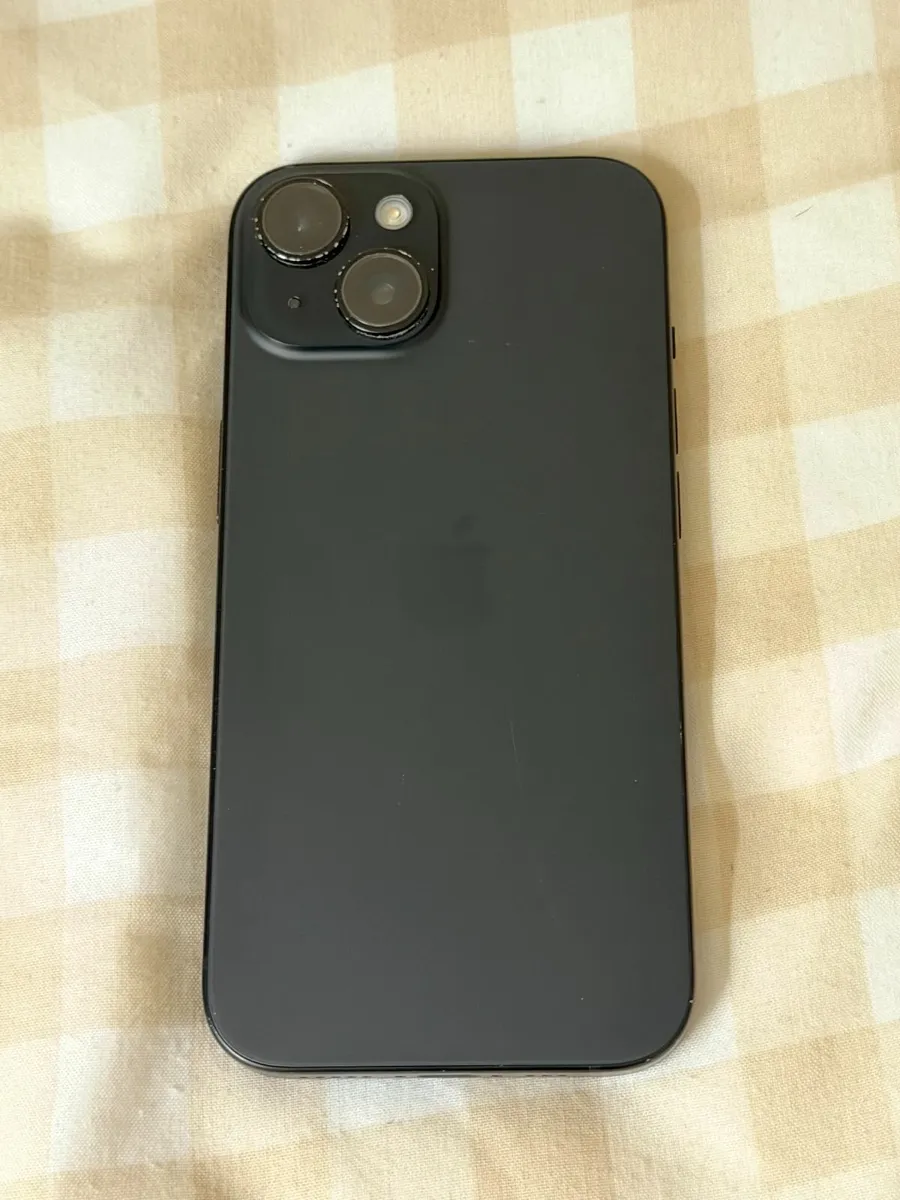 iPhone 15 - 128gb - Black - B+ Condition - Image 1