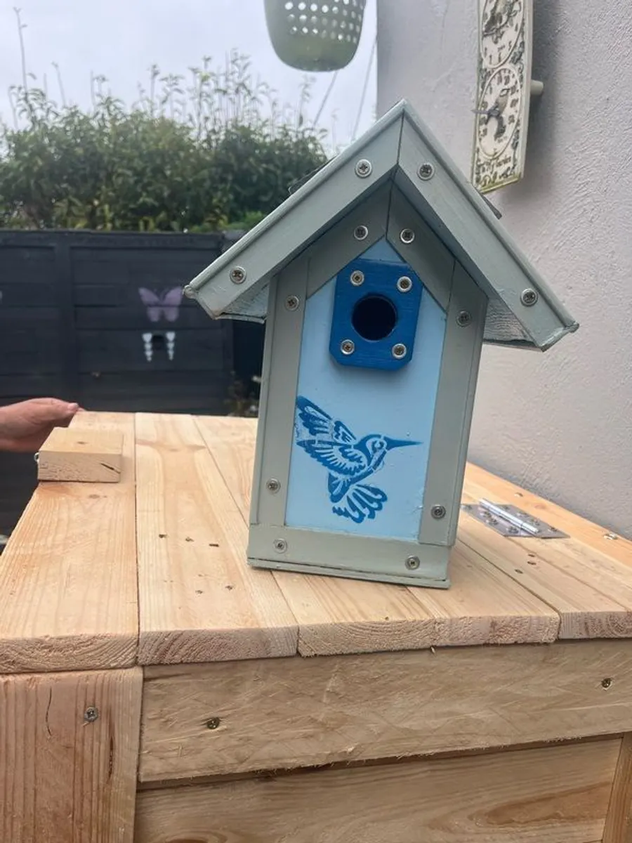 Handmade storage boxes for sale for toys etc handmade bird box for sale - Image 1